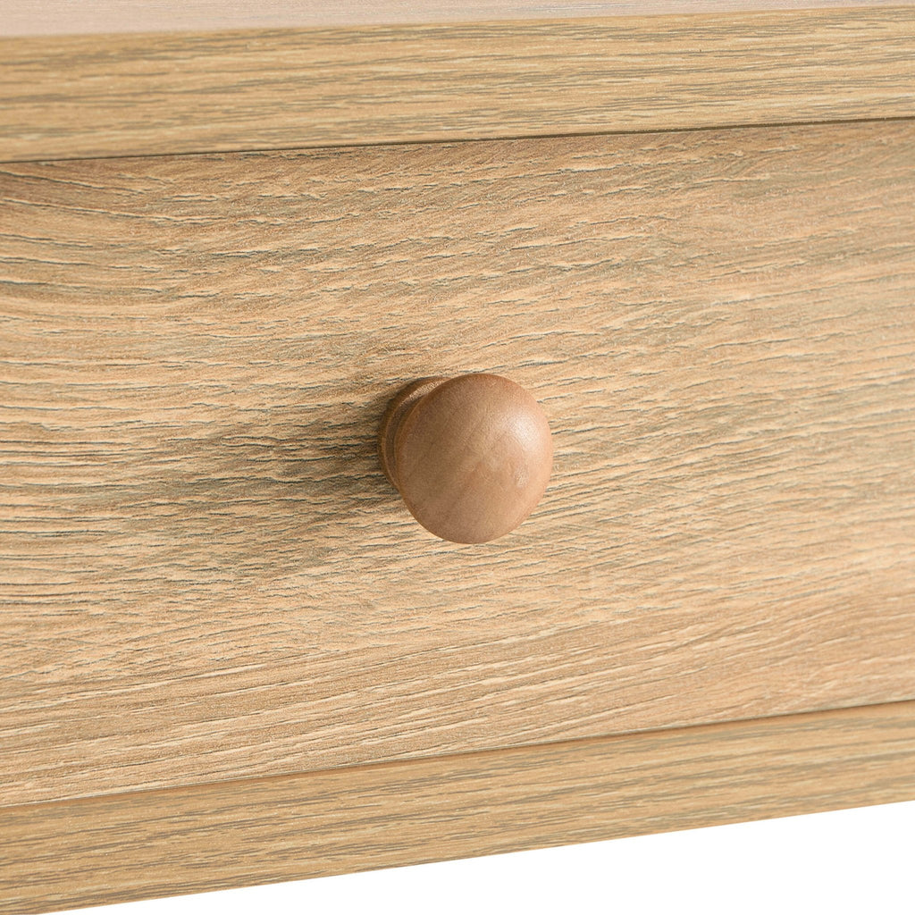 Dusklia - Nell Seated Storage Cabinet  - Light Wood