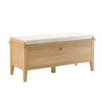 Dusklia - Nell Seated Storage Cabinet  - Light Wood