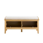 Dusklia - Nell Seated Storage Cabinet  - Light Wood