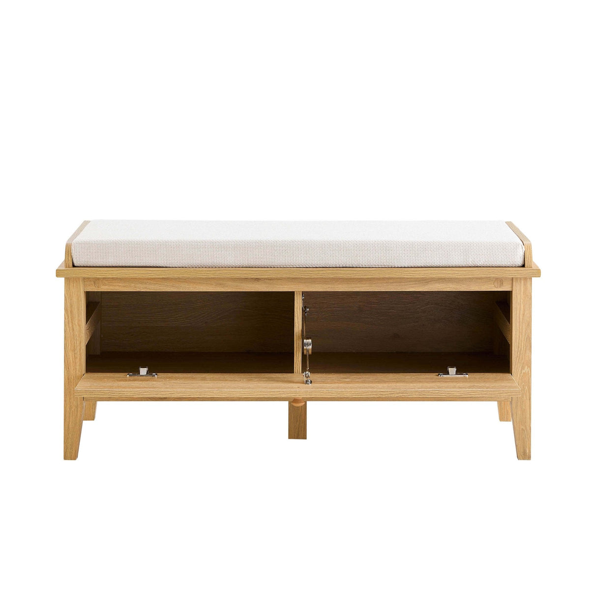 Dusklia - Nell Seated Storage Cabinet  - Light Wood