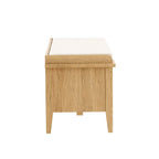 Dusklia - Nell Seated Storage Cabinet  - Light Wood