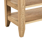 Dusklia - Nell Shoe Storage Bench - Light Wood