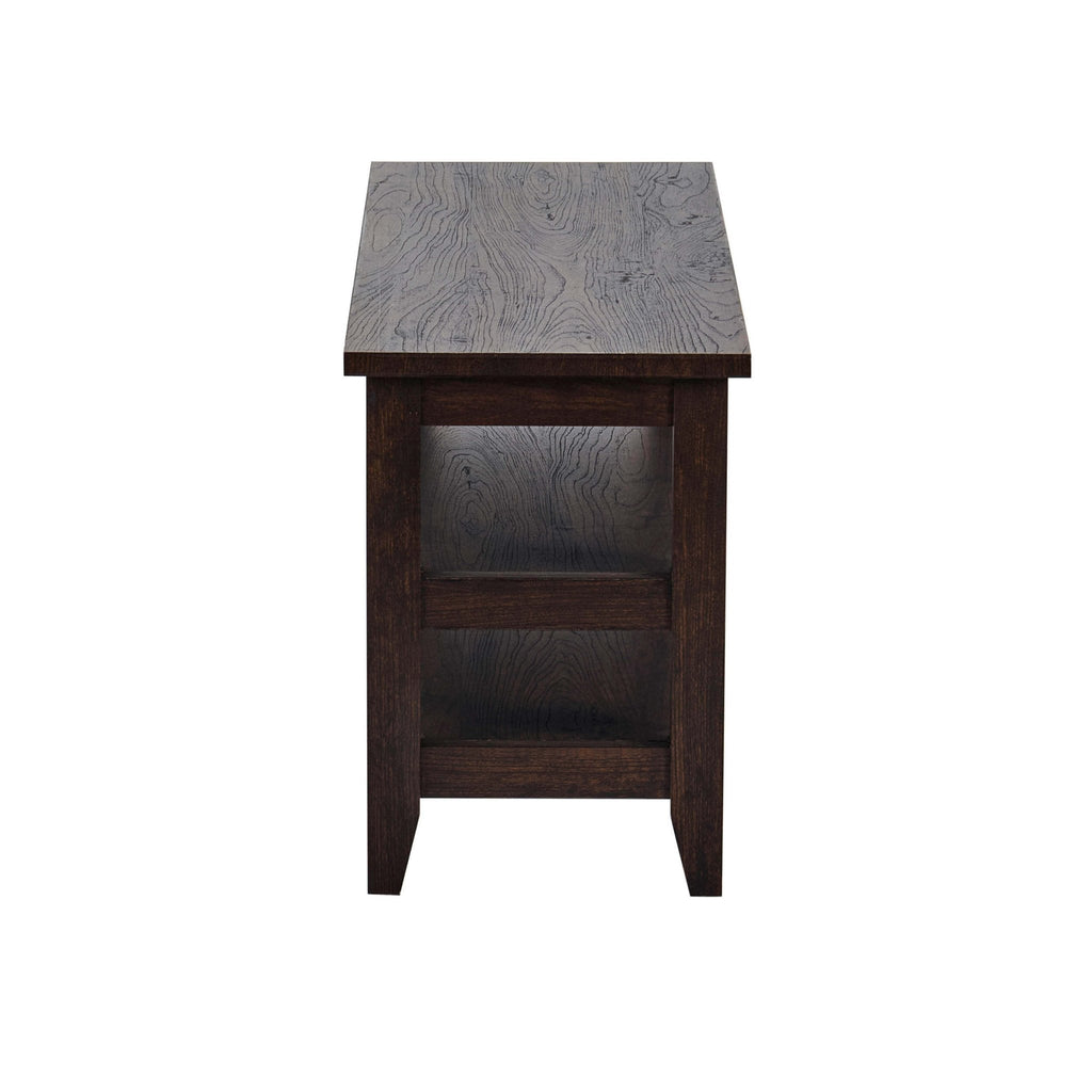 Banc de rangement pour chaussures Nell - Noyer
