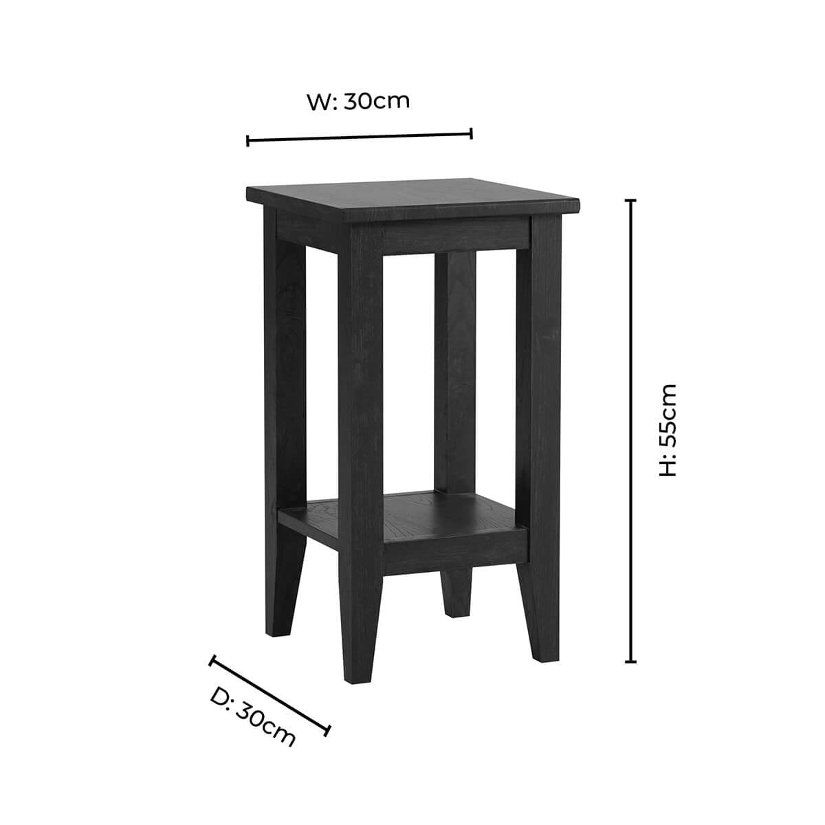 Table d'appoint Nell - Noyer