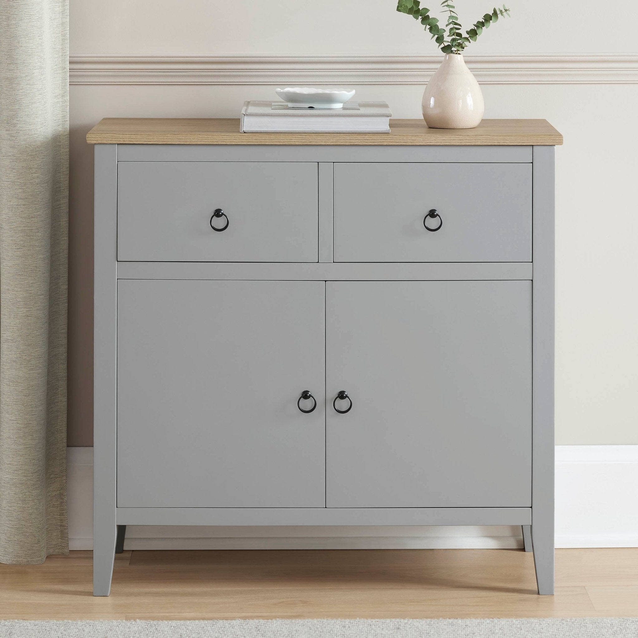 Dusklia - Nell Small Sideboard - Grey