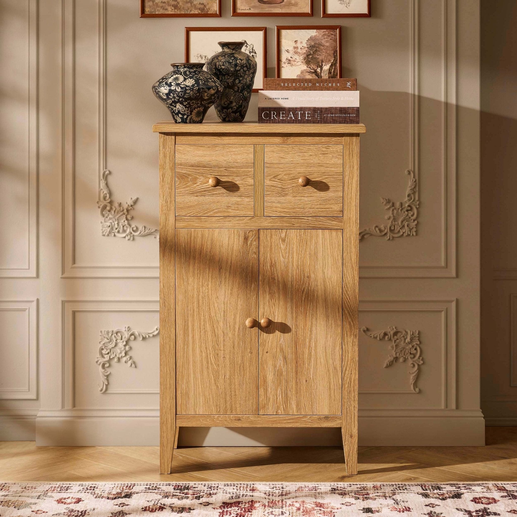 Enfilade gain de place Nell - Bois clair
