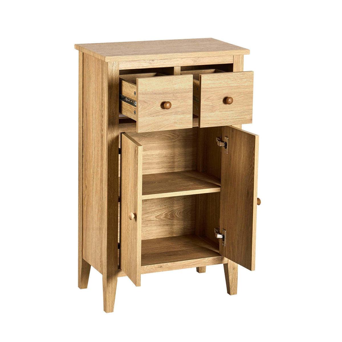 Dusklia - Nell Space Saving Sideboard - Light Wood