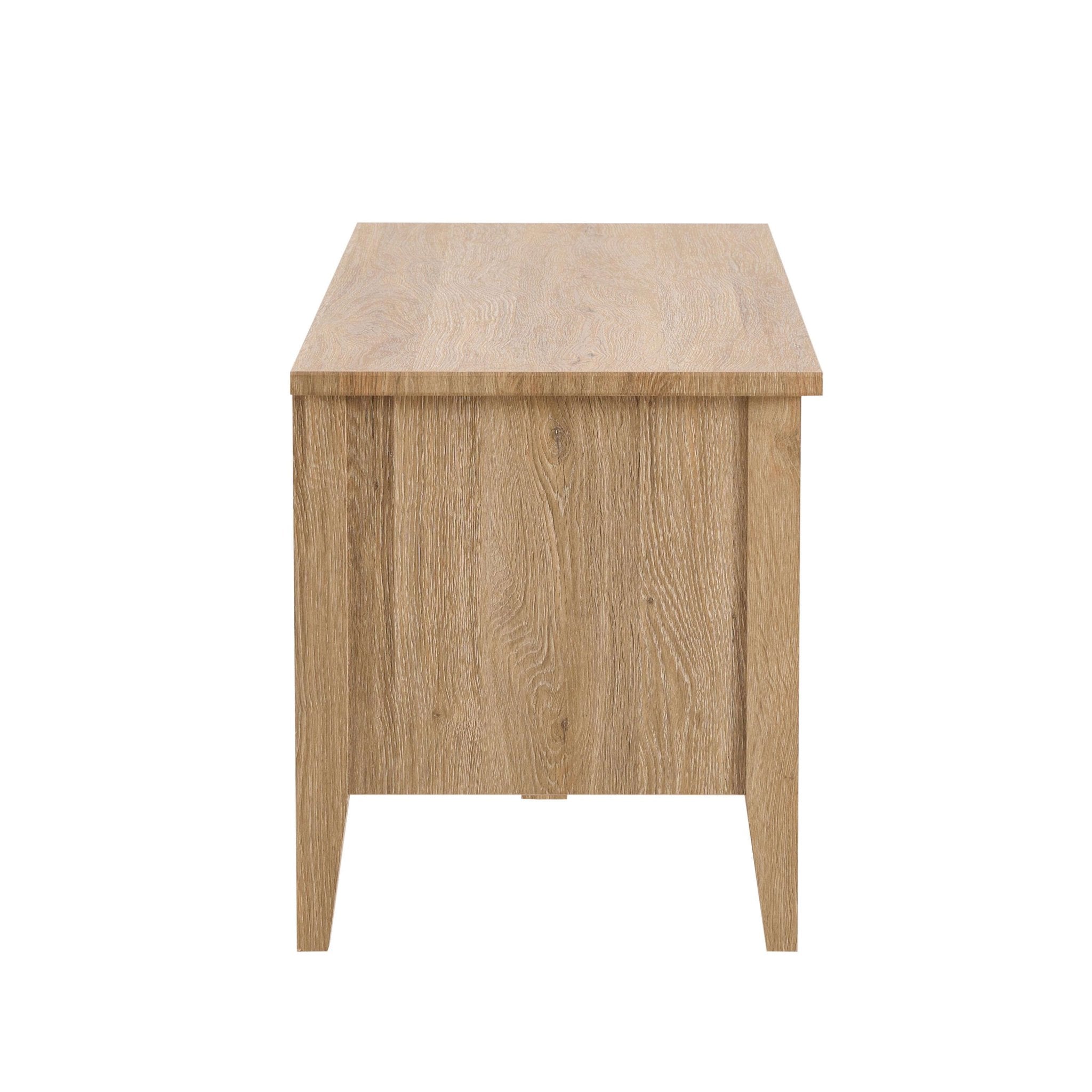 Dusklia - Nell Space Saving TV Unit (100cm) - Light Wood