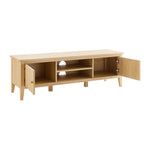 Dusklia - Nell Tv Unit for TVs up to 60 - Light Wood