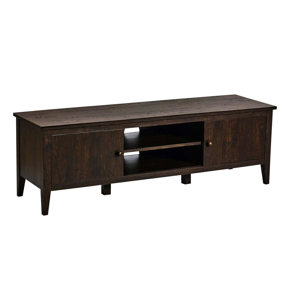 Dusklia - Nell Tv Unit for TVs up to 60 - Walnut