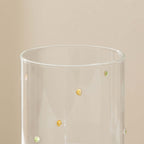 Dusklia - Nelly Polka Dot Glass Highballs - Set of 4 - Clear
