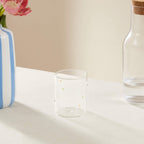 Dusklia - Nelly Polka Dot Glass Highballs - Set of 4 - Clear