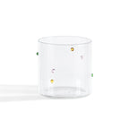 Dusklia - Nelly Polka Dot Glass Tumblers - Set of 4 - Clear