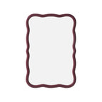 Dusklia - Niamh Wavy Wall Mirror - Tawny Port