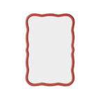 Dusklia - Niamh Wavy Wall Mirror - Terracotta