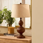 Dusklia - Nina XL Traditional Table Lamp - Natural