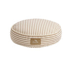 Dusklia - Nola Circle Striped Pillow Bed - Natural