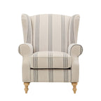 Dusklia - Nora Armchair - Natural Stripe