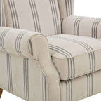 Dusklia - Nora Armchair - Natural Stripe