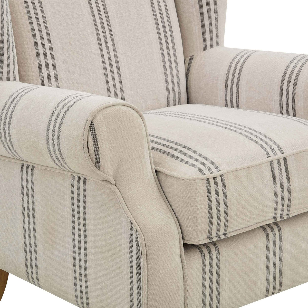 Dusklia - Nora Armchair - Natural Stripe