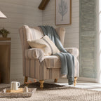 Dusklia - Nora Armchair - Natural Stripe