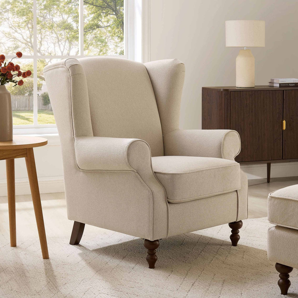 Dusklia - Nora Armchair - Oatmeal