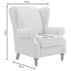 Dusklia - Nora Armchair - Oatmeal