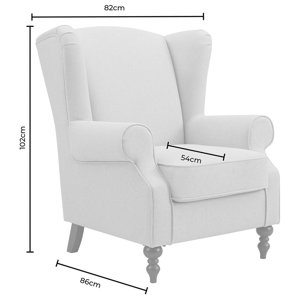 Dusklia - Nora Armchair - Rich Green