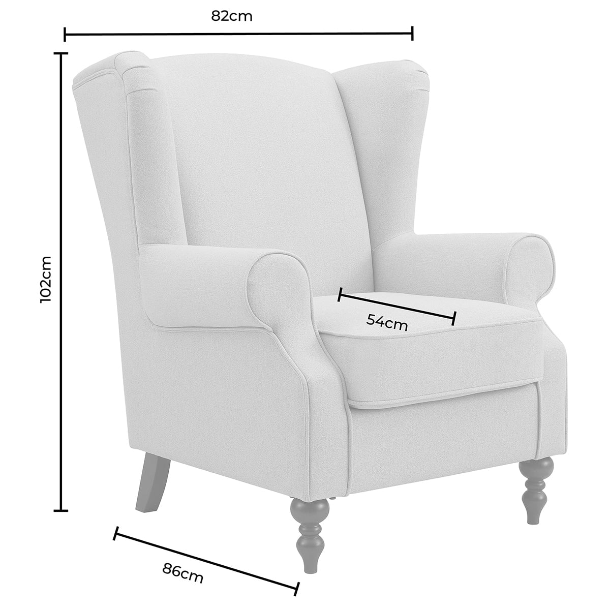 Dusklia - Nora Armchair - Rich Green