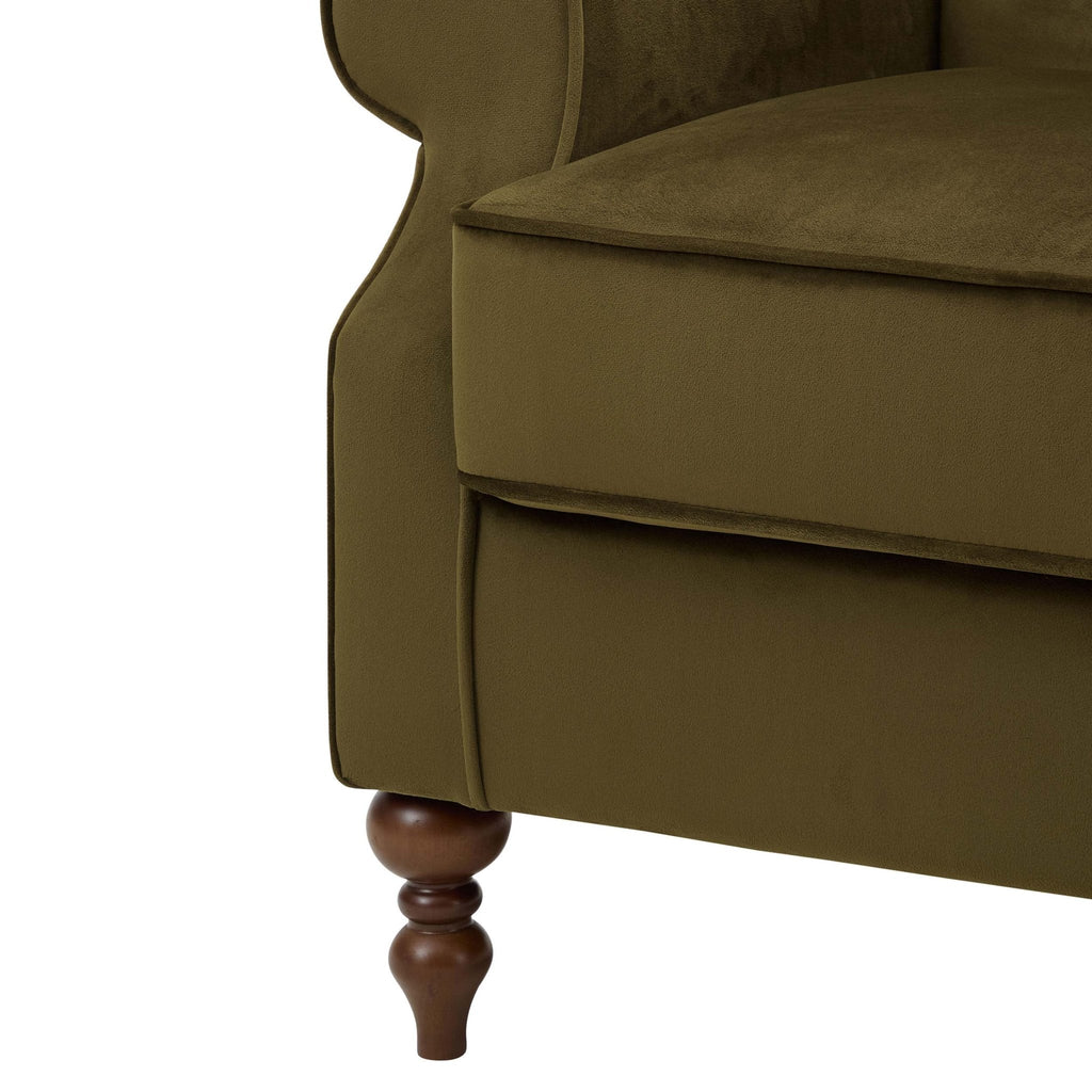 Dusklia - Nora Armchair - Rich Green