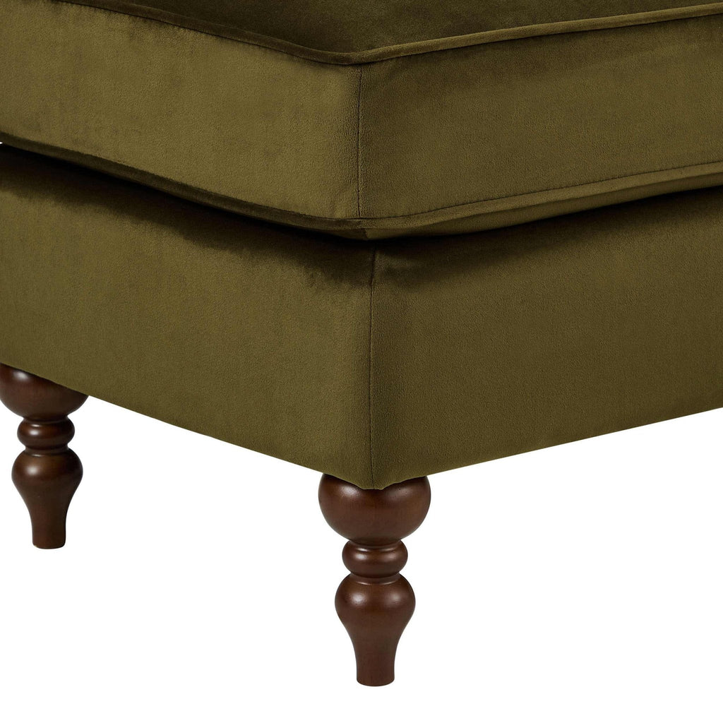 Dusklia - Nora Pouffe - Rich Green