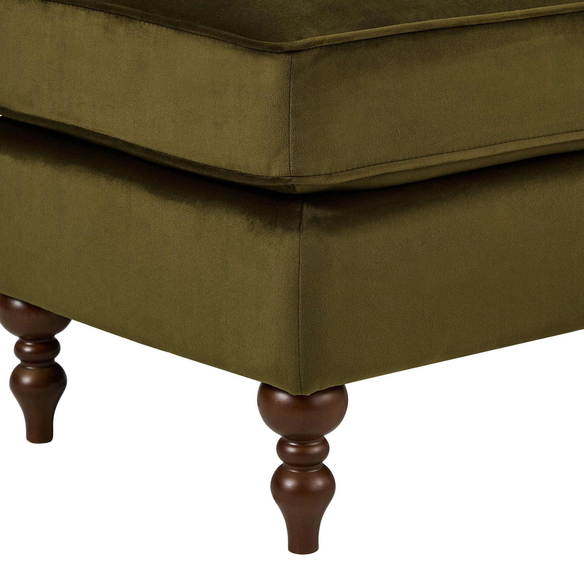 Dusklia - Nora Pouffe - Rich Green