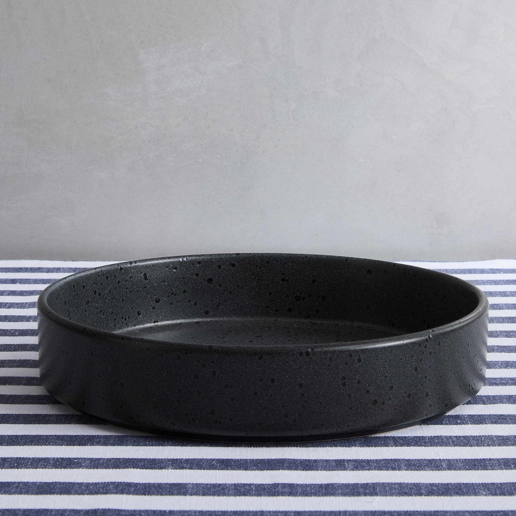 Dusklia - Nori Stoneware Serving Bowl - Charcoal Grey