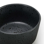 Dusklia - Nori Stoneware Set of 4 Cereal Bowls - Charcoal Grey