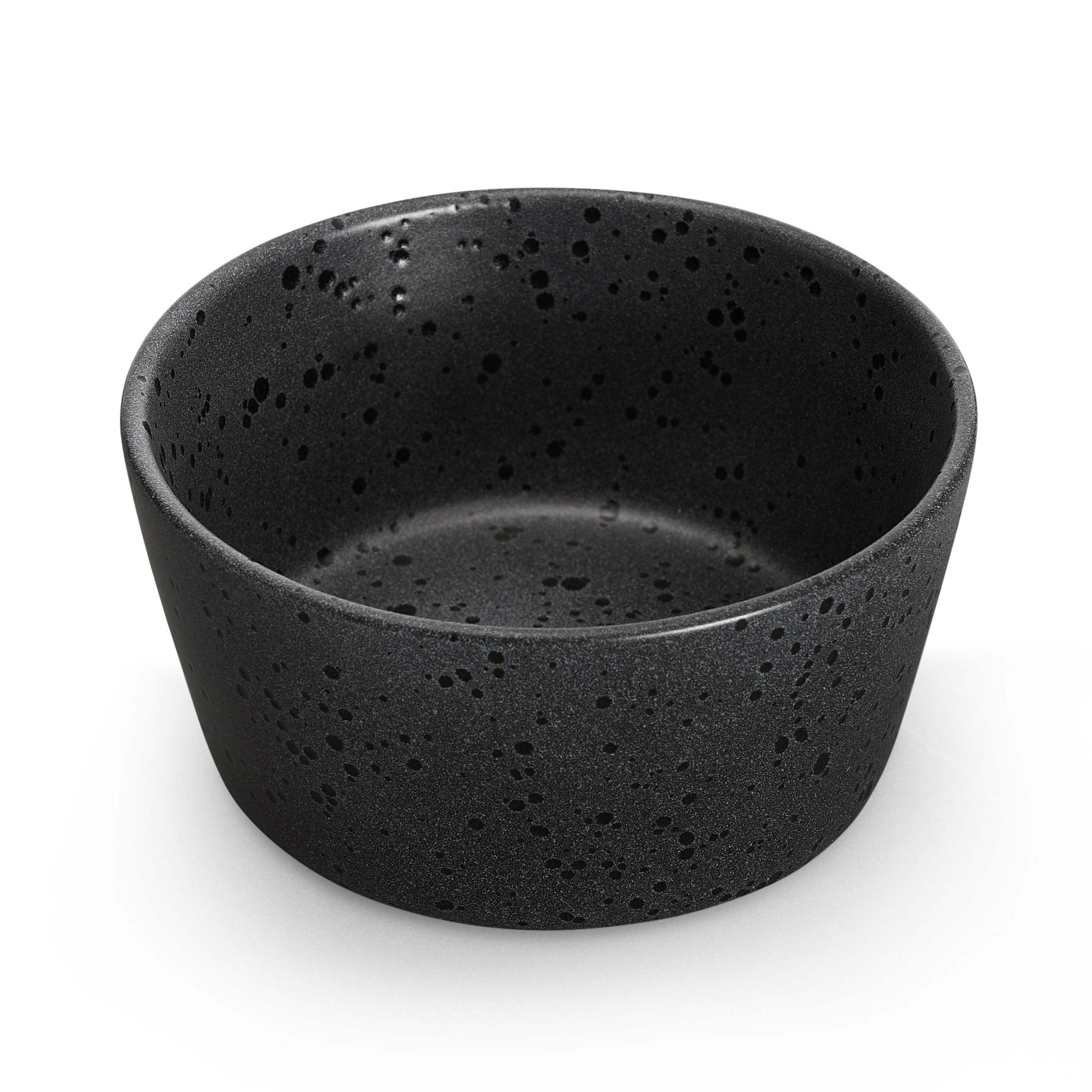 Dusklia - Nori Stoneware Set of 4 Cereal Bowls - Charcoal Grey