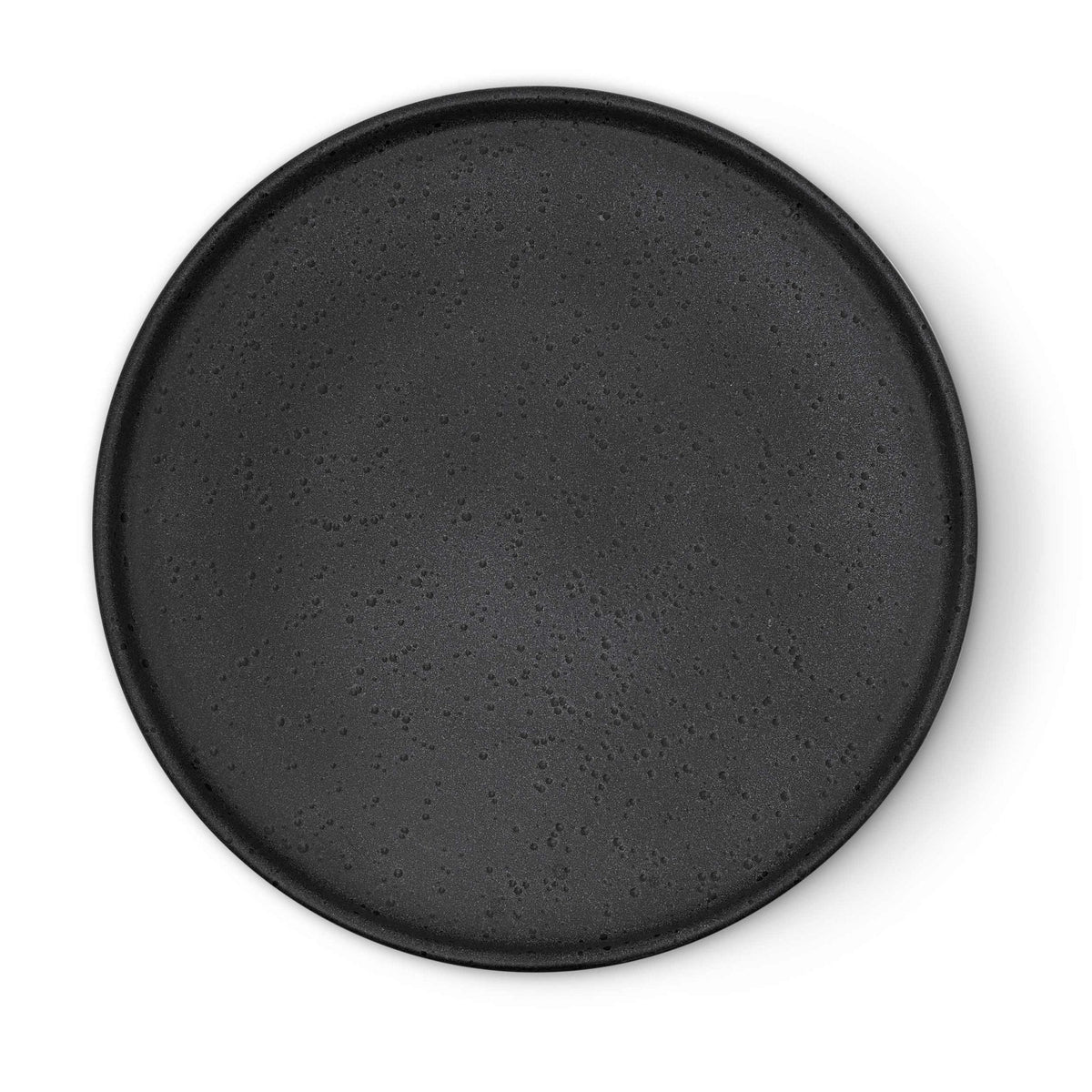 Dusklia - Nori Stoneware Set of 4 Dinner Plates - Charcoal Grey