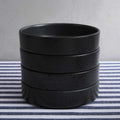 Dusklia - Nori Stoneware Set of 4 Pasta Bowls - Charcoal Grey
