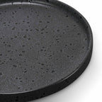 Dusklia - Nori Stoneware Set of 4 Side Plates - Charcoal Grey