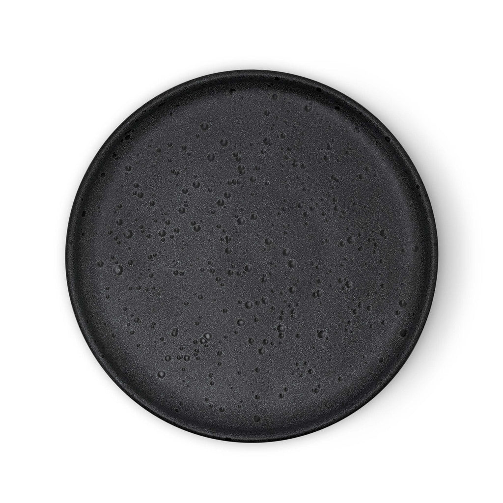 Dusklia - Nori Stoneware Set of 4 Side Plates - Charcoal Grey