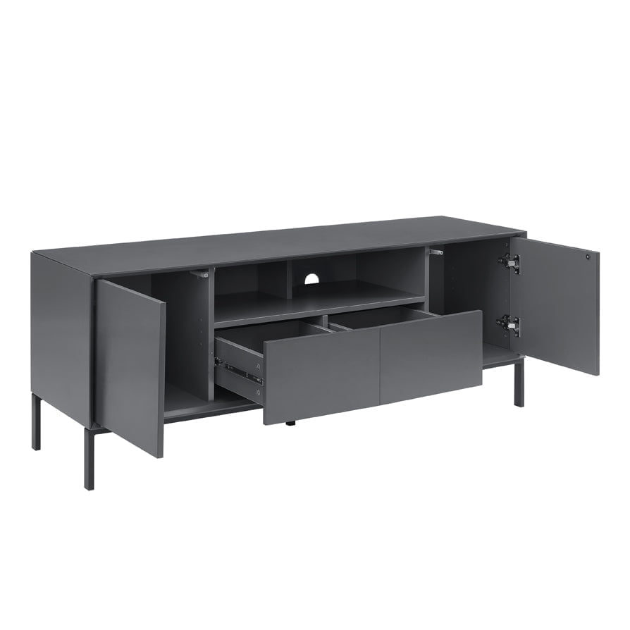 Dusklia - Nova TV Unit for TVs up to 60 - Charcoal