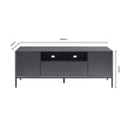 Dusklia - Nova TV Unit for TVs up to 60 - Charcoal