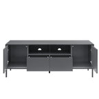 Dusklia - Nova TV Unit for TVs up to 60 - Charcoal