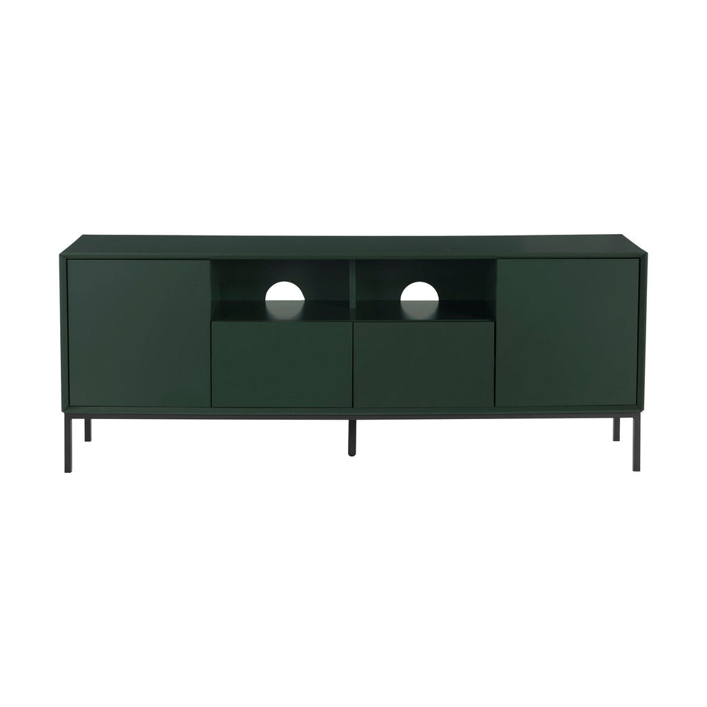 Dusklia - Nova TV Unit for TVs up to 60 - Forest Green