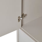 Dusklia - Nova 2 Door Wardrobe with Drawer  - Taupe