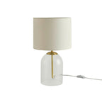 Dusklia - Nova Clear Glass Table Lamp - Gold