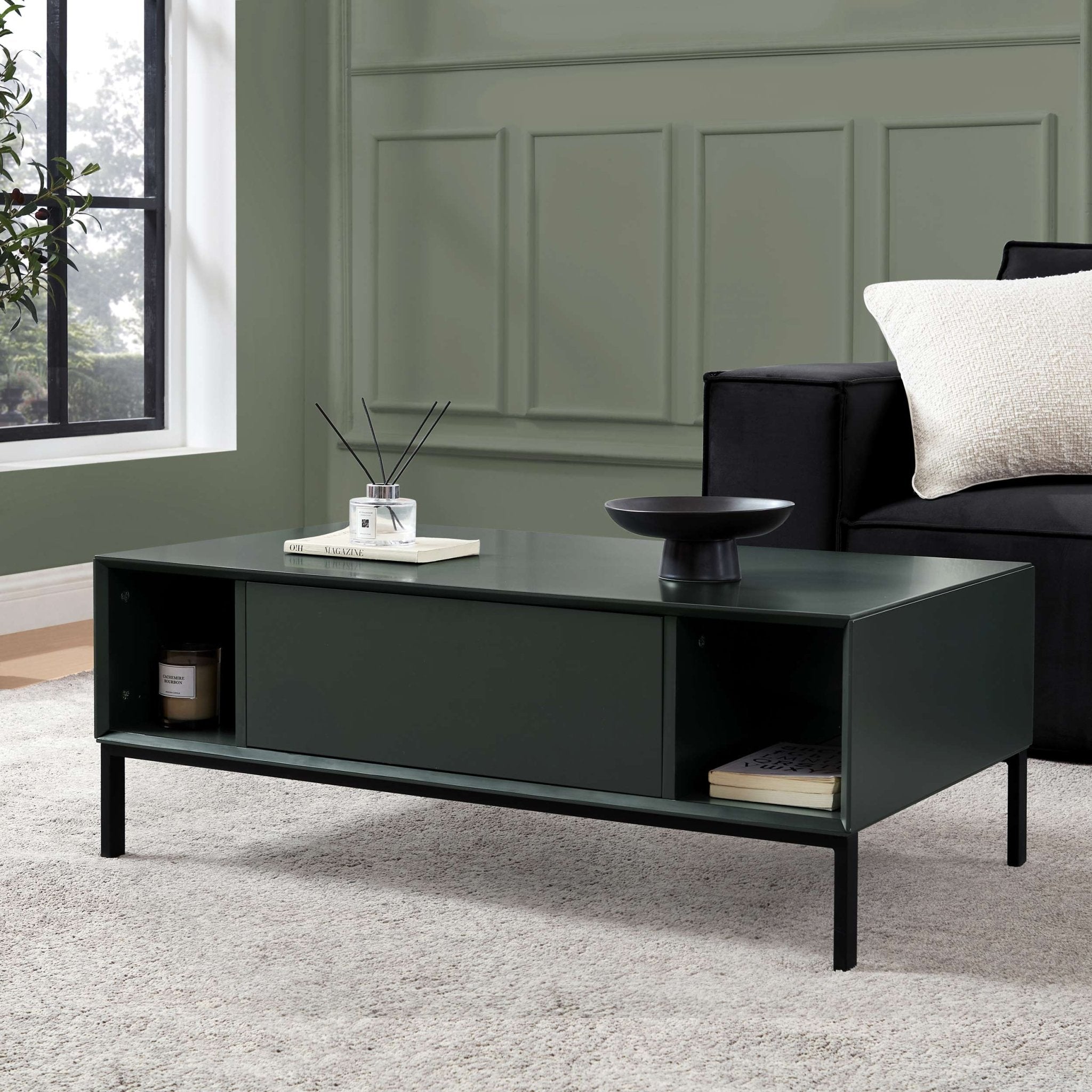Dusklia - Nova Coffee Table - Forest Green
