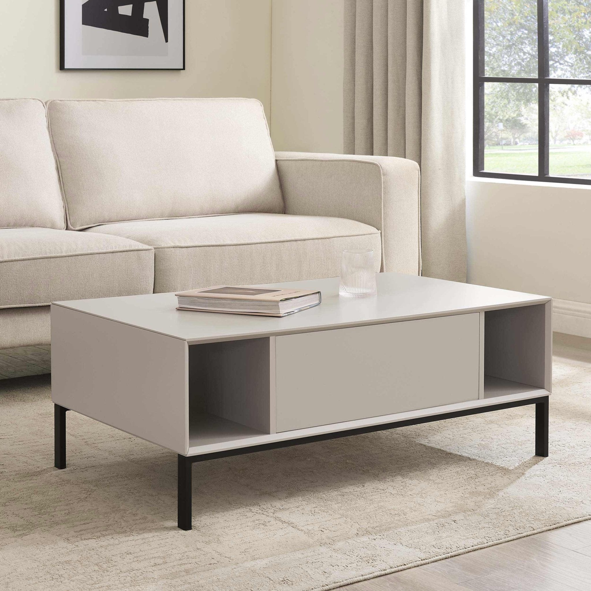 Dusklia - Nova Coffee Table - Taupe