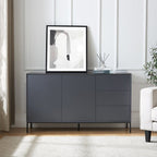Dusklia - Nova Large Sideboard with Drawers - Charcoal