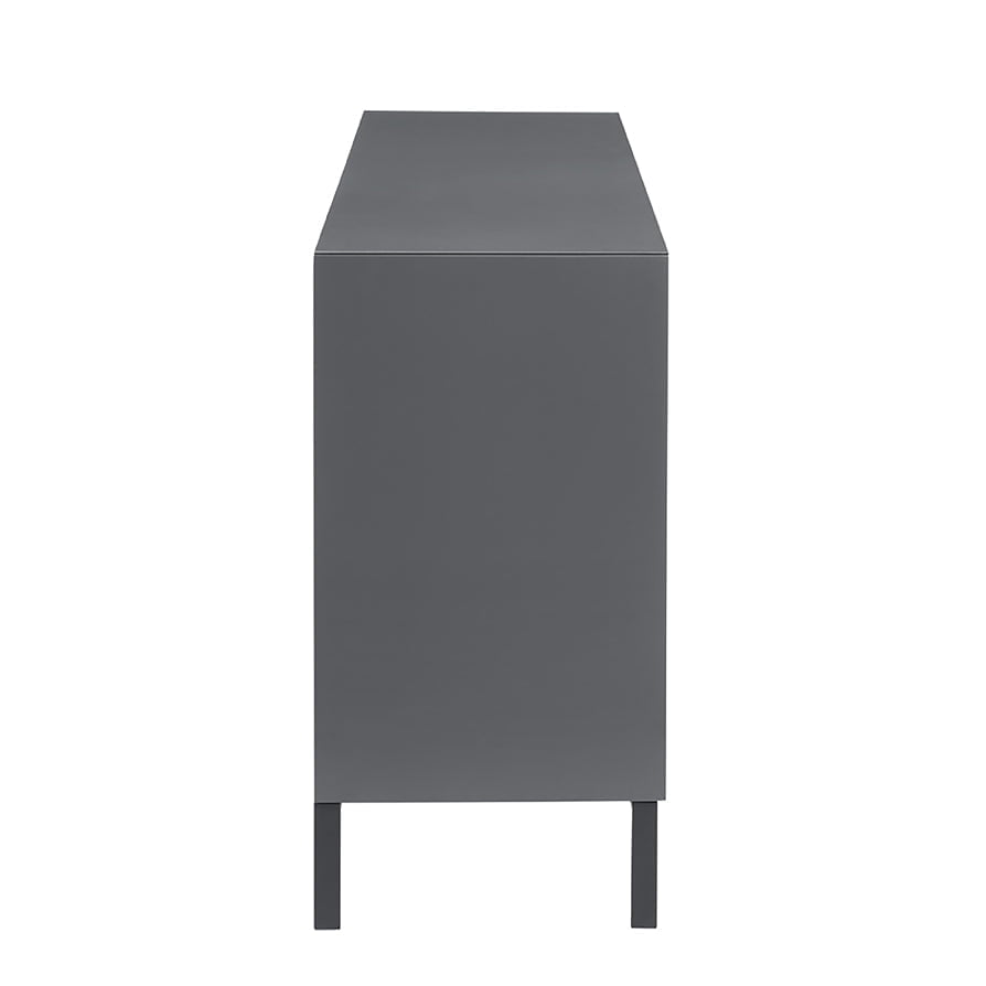 Dusklia - Nova Large Sideboard with Drawers - Charcoal