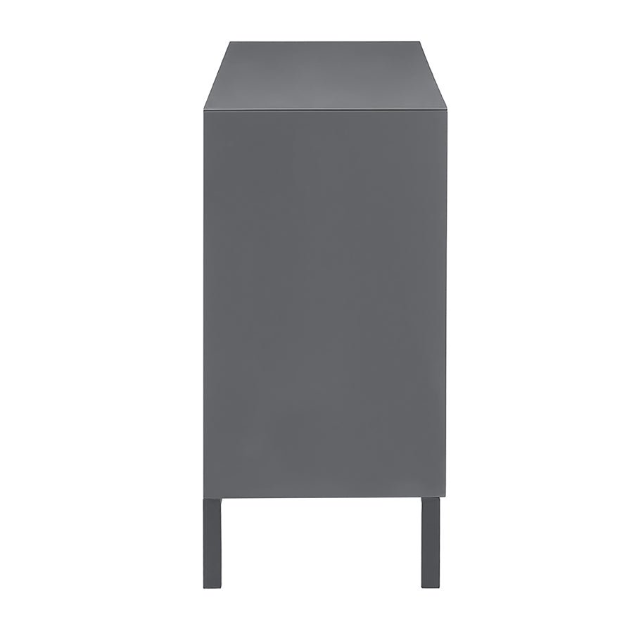 Dusklia - Nova Small Sideboard with Drawers - Charcoal